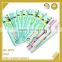 Promote gifts rolling plastic curve metal ruler made in china