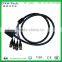 Factory Direct Sale HDB15P/VGA/SVGA Male to 4 BNC Male Cable for Computer Monitor