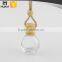 8ml 10ml clear glass hanging empty car freshener bottle                        
                                                                                Supplier's Choice