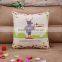 2015 ZAKKA Printed Hold Pillow Cow Cartoon Cotton and Linen Hold Pillow Household Sofa Cushion Cover