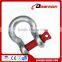 Qingdao manufacture bolts and nuts screw pin bow shackle