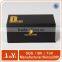 Clamshell paper presentation storage box for gift products display
