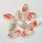 k9 crystal stones Glass material pointback jewelry rhinestones Flower shape Top quality
