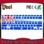 2015 Original Factory Functional Silicone Keyboard Covers Skins Protector For Macbook 13" 15"