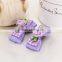 High Quality Fashion Kids Plaid Grosgrain Ribbon 4cm Hair Bow With Clip ,Small Flower Decorated Hair Grips                        
                                                Quality Choice