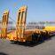 china manufacturer direct supplier 3 axles 100t hydraulic low bed trailer for sale