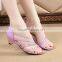2015 Spring summer women temperament sandals comfort latest fashion sandals