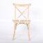 Limewash Color style cross back dining chairs