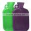 General standard natural 1500ml rubber hot water bottle