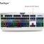 Factory Cheaper USB wired Rainbow Backlit Gaming Keyboard and mouse combo