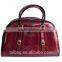2016 Tote Bag Style and Women Gender PU leather handbag studded canvas