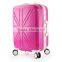 abs aluminum frame combination lock trolley hard luggage case