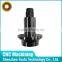 high precision small machining metal parts,custom made stainless steel thread shaft,china metal shaft