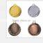 gold color silver color and bronze color tennis sport medal