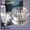 Battery powered 15cm round shape flower stander vase LED centerpiece uplighter base light