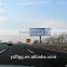 Customized outdoor advertising billboard poles