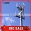 4G Hot dip galvanized cell Monopole tower with Antenna