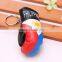 wholesale hot sell PVC leather Mexico flag boxing glove keychain/Meican flag boxing glove keyring