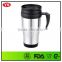 14 oz insulated stainless steel double wall mug with handle