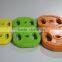 rubber coated barbell weight plate