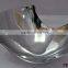 Aluminium Metal Fruit Candy Bowl Shiny Mirror Polish