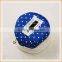 Cute Round Tissue Box /cotton and Linen Desk Storage Cylinder Tissue Box