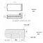 Glass folding door hardware (EV1700A-17-2)