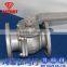 JIS 2PC Stainless Steel Floating Flange Ball Valve with Locking Handle