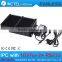Mini ITX PC Fanless Industrial PC Desktop PC with 2 COM 4 USB 3.0 Intel Celeron 1037u 4G RAM 64G SSD 640G HDD Computer Parts