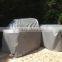 Silver / Black Poly - Finished Size Machine Cover Tarpaulin