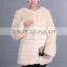 RB26 wholesale rabbit fur coat ladies coat