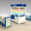 Factory customized mobile phone accessories kiosk for mobile phone accessories display