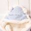 Shu Velveteen baby newborn blankets blue style