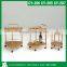 Beauty Trolley, Wooden Drinks Trolley, Hotel Trolley Room Service Cart