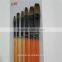 Professional Oil painting brush green color Nylon artist brush