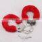 yiwu jewelry factory fashion jewelry metal handcuffs police with wistiti cover sex adult handcuffs