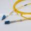 fiber optic SM DX LC-LC 45degree boot Patch lead