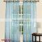 Decorative 100% Polyester Sheer Chiffon Curtains Popular in 2016