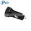Halogen-free&Fireproof PC Car Charger Output 24W Charger Aluminum Anode Car Charger
