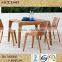 garden wicker chair stack rattan chair for restaurant(TC065)