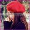 New Womens Winter Fashion Warm Soft Wool French Berets Tam Beanie Slouch Hat