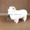 garden decorative plastic animal figurines decoration plush sheep