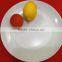 Malaysia Made Melamine 10 inches White Round Dinner Plate