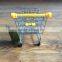 Hot Sell Shopping Cart Toy Mini Supermarket Handcart Mini Storge Basket