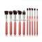 NEW 10pcs Professional Makeup Set Pro Kits Brushes Foundation Kabuki makeup cosmetics brush Tool