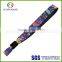 China custom fashion colorful promotional polyester bracelet