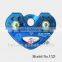 Stainless Steel Tandem Zipline Cable Trolley Pulley for Outdoor Climbing with Sealed ball bearings