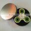 ABS White Plastic holder ball bearing full Zro2 ceramic bearing 608 green seal hand Spinner Fidget toy