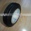 4 inch solid rubber wheel for tool carts