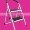 2 Tread Non Slip Folding Step Ladder Kitchen Stool New